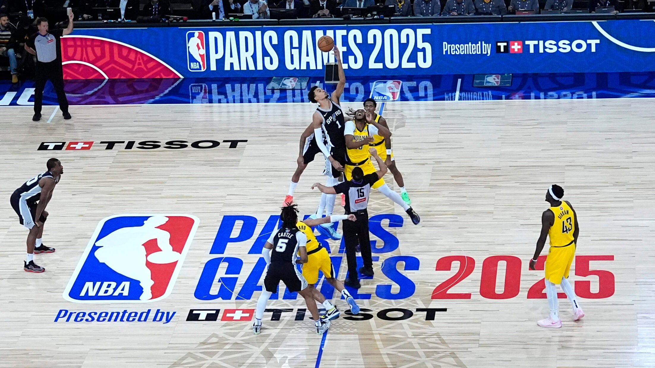 You are currently viewing Pacers-Spurs game in Paris on Jan. 23 delivers most-watched NBA game ever in France